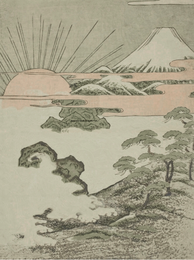 富士山アートキャンバストートバッグ|インド製 | インド製