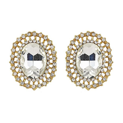 18K ゴールドメッキパールチョーカーネックレスジュエリーセット | 5層パール紐 | インド風 | インドアクセサリー