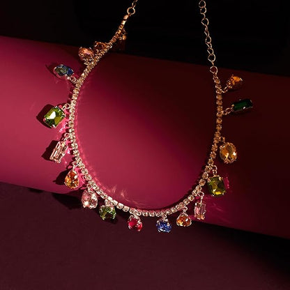 変色防止 マグネット式 ハート＆クローバー ペンダントネックレス レディース用｜スタイリッシュなロケットチェーン｜最新ファッションジュエリー｜ミニマルアクセサリー｜ギフトに最適