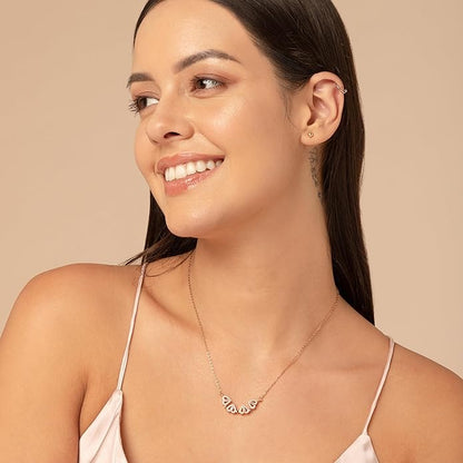 変色防止マグネットハートクローバーペンダントネックレス レディース用｜スタイリッシュなロケットチェーン｜最新ファッションジュエリーアクセサリー｜ミニマルジュエリー｜ギフトに最適