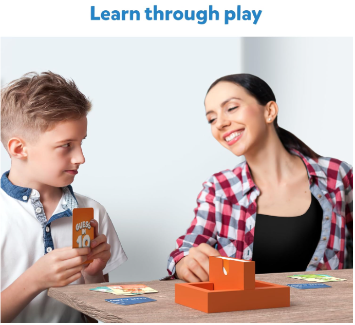 Skillmatics Guessは世界10カ国で展開。カードゲーム、知育玩具、ボードゲーム、雑学クイズが大好きな男の子、女の子、お子様、ご家族に最適です。8歳、9歳、10歳以上のお子様へのギフトとして最適です。