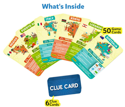 Skillmatics Guessは世界10カ国で展開。カードゲーム、知育玩具、ボードゲーム、雑学クイズが大好きな男の子、女の子、お子様、ご家族に最適です。8歳、9歳、10歳以上のお子様へのギフトとして最適です。