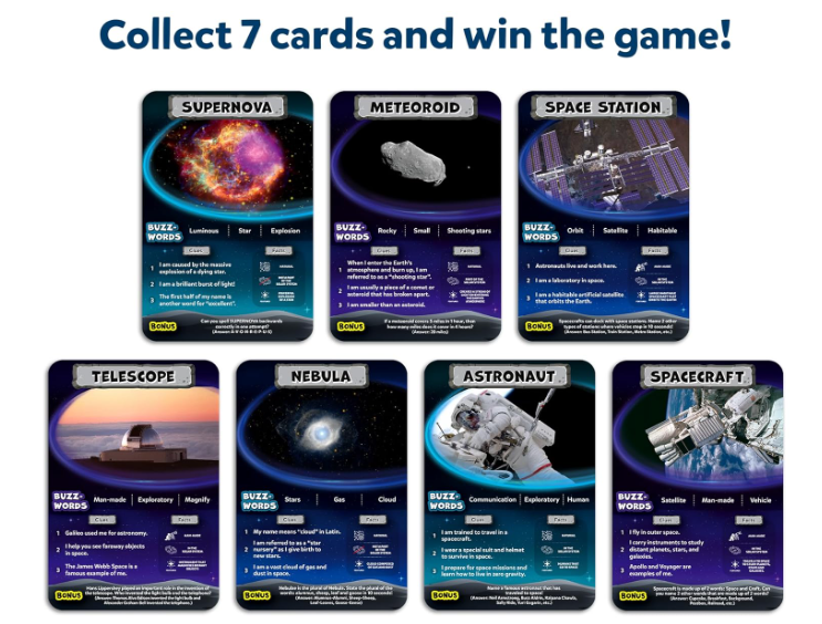 Skillmatics Guess in 10 NASA Spaceは、カードゲーム、知育玩具、旅行ゲームが好きな男の子、女の子、子供、家族に最適で、8歳、9歳、10歳以上のギフトです。
