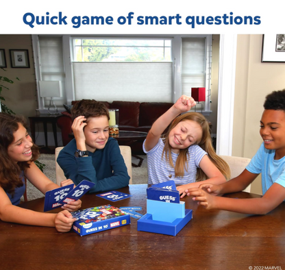 Skillmatics Guess in 10 Marvel。カードゲーム、ボードゲーム、おもちゃ、アベンジャーズ、スパイダーマン、アイアンマンが好きな男の子、女の子、子供、ティーン、大人に最適。8歳、9歳、10歳以上のギフト。