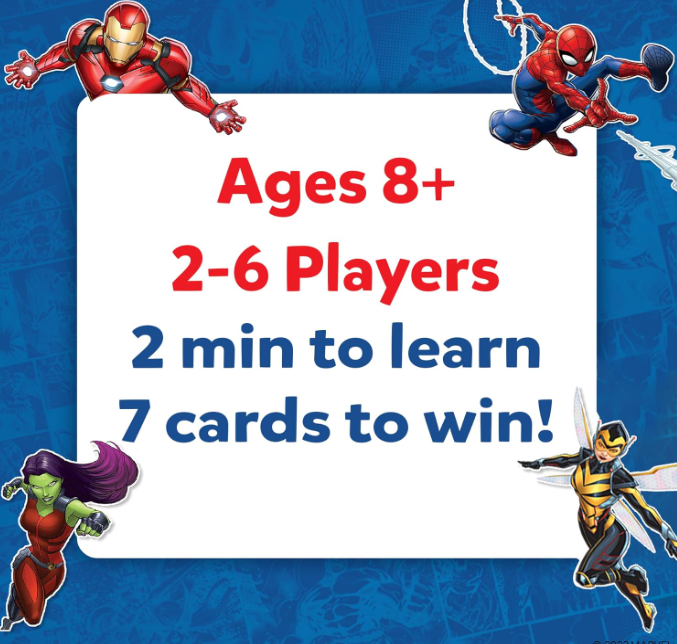 Skillmatics Guess in 10 Marvel。カードゲーム、ボードゲーム、おもちゃ、アベンジャーズ、スパイダーマン、アイアンマンが好きな男の子、女の子、子供、ティーン、大人に最適。8歳、9歳、10歳以上のギフト。