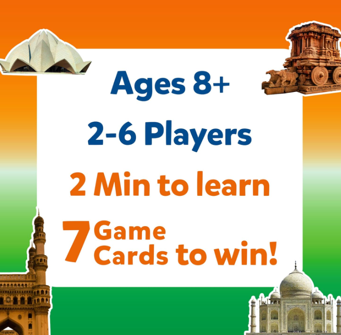 Skillmatics の「インドの10の不思議を当てよう」は、カードゲーム、教育ゲーム、ボードゲーム、雑学クイズが大好きな男の子、女の子、子供、家族にぴったりのギフトです。8歳、9歳、10歳以上のお子様向けです。