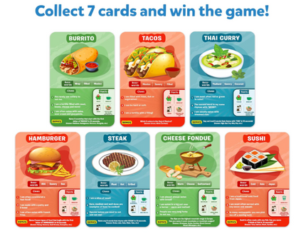 Skillmatics 世界の食べ物10選当てゲーム、男の子、女の子、教育旅行玩具、ボードゲーム、地理・歴史が大好きなお子様向けのカードゲーム、8歳、9歳、10歳以上のお子様へのギフト