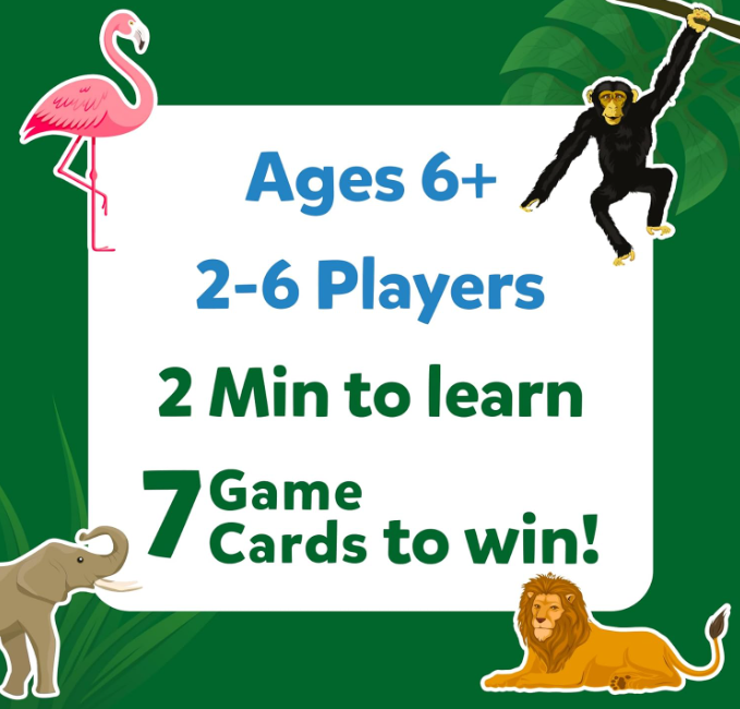 Skillmatics Guess in 10 Animals メガパック。動物カードゲーム、トリビア、旅行ゲームが好きな男の子、女の子、子供、ティーン、大人に最適。6歳、7歳、8歳、9歳、10歳以上のお子様へのギフト。