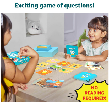 Skillmatics Guess in 10 ジュニアコミュニティヘルパー。カードゲーム、ボードゲーム、知育玩具が大好きな男の子、女の子、ご家族に最適です。旅行にも便利。3歳、4歳、5歳、6歳へのギフトにも最適です。