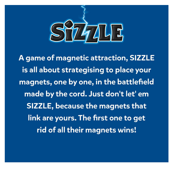 Skillmatics Sizzle - クラシックな磁気吸引ゲーム、戦略＆旅行ゲーム、磁気ゲーム、家族でのゲームナイトに最適、15歳以上のティーン＆大人へのギフト、2～4人用