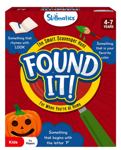 Skillmatics 屋内用 宝探しカードゲーム - Found It 学習玩具 教育玩具 お子様、男の子、女の子、ご家族へのギフト 4、5、6、7歳向け 自宅、学校、プレイデートに最適