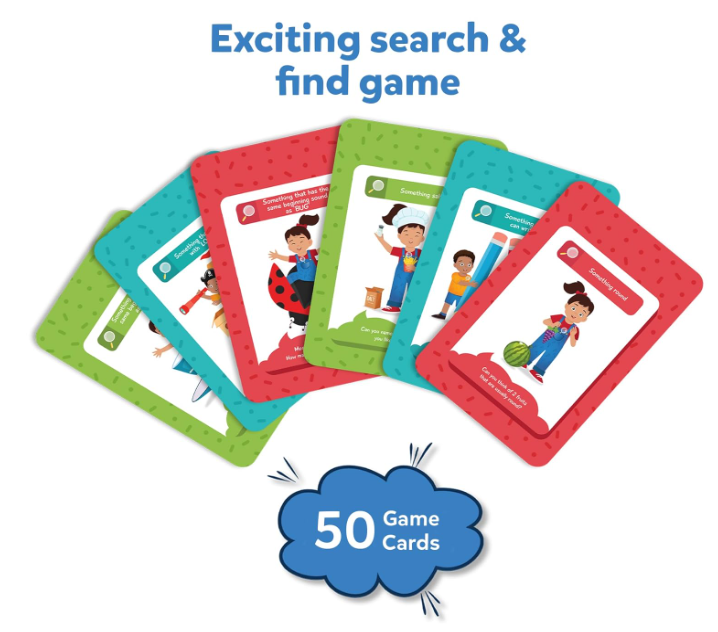Skillmatics 屋内用 宝探しカードゲーム - Found It 学習玩具 教育玩具 お子様、男の子、女の子、ご家族へのギフト 4、5、6、7歳向け 自宅、学校、プレイデートに最適