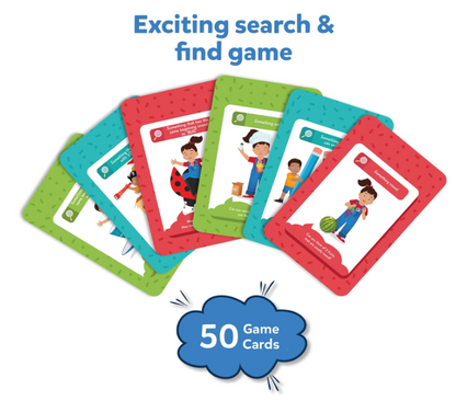 Skillmatics 屋内用 宝探しカードゲーム - Found It 学習玩具 教育玩具 お子様、男の子、女の子、ご家族へのギフト 4、5、6、7歳向け 自宅、学校、プレイデートに最適