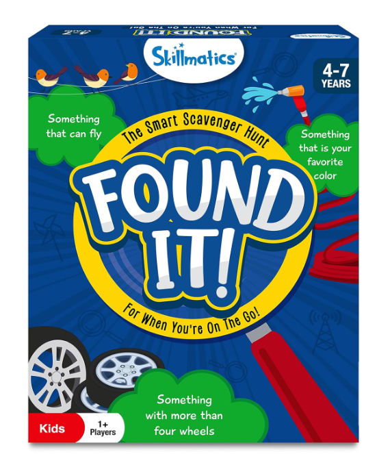 Skillmatics スカベンジャーハントカードゲーム - Found It Travel、学習玩具、子供、男の子、女の子、家族へのギフト、4、5、6、7歳向け、自宅、学校、プレイデートに最適