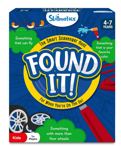 Skillmatics スカベンジャーハントカードゲーム - Found It Travel、学習玩具、子供、男の子、女の子、家族へのギフト、4、5、6、7歳向け、自宅、学校、プレイデートに最適