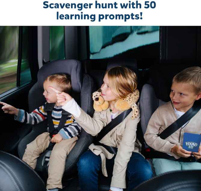 Skillmatics スカベンジャーハントカードゲーム - Found It Travel、学習玩具、子供、男の子、女の子、家族へのギフト、4、5、6、7歳向け、自宅、学校、プレイデートに最適