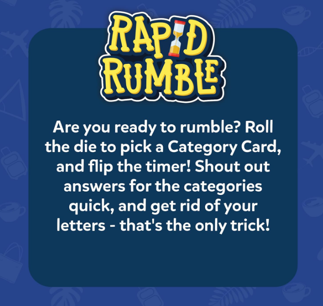 Skillmatics Rapid Rumble - 子供、ティーン、大人向けのテンポの速いボードゲーム。家族でゲームナイトを楽しんだり、知育玩具として遊べます。素早い思考力を必要とするカードゲーム。6歳、7歳、8歳、9歳以上のお子様へのギフトに。