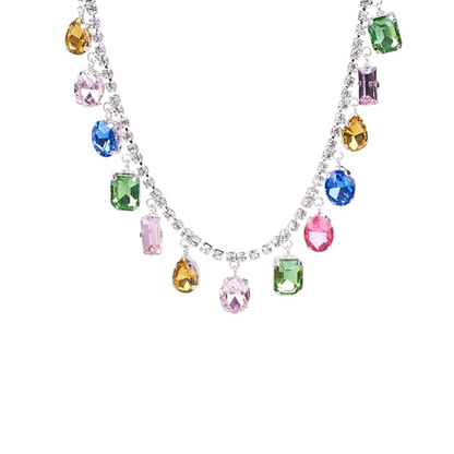 変色防止 マグネット式 ハート＆クローバー ペンダントネックレス レディース用｜スタイリッシュなロケットチェーン｜最新ファッションジュエリー｜ミニマルアクセサリー｜ギフトに最適